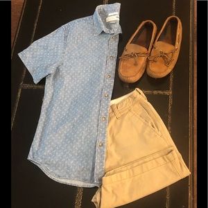 Gently used button down shirt.